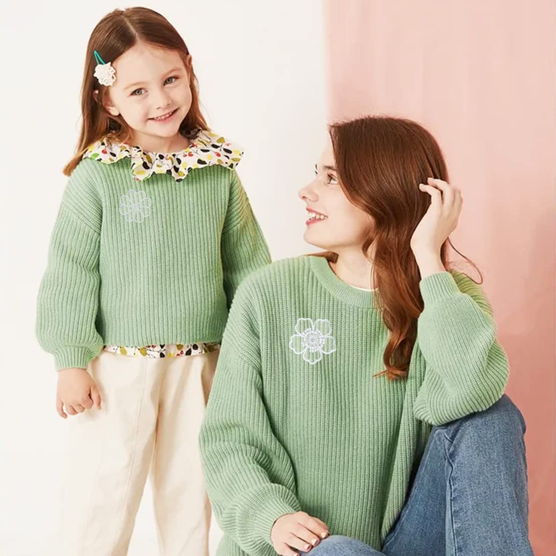 30 PCS Lace Flowers Applique Embroidery Flowers Leaf Sew Iron On Patch, Organza Patches Flowers Applique for Wedding Bridal Dress Sewing Craft DIY Clothes Hair Ornaments (White)