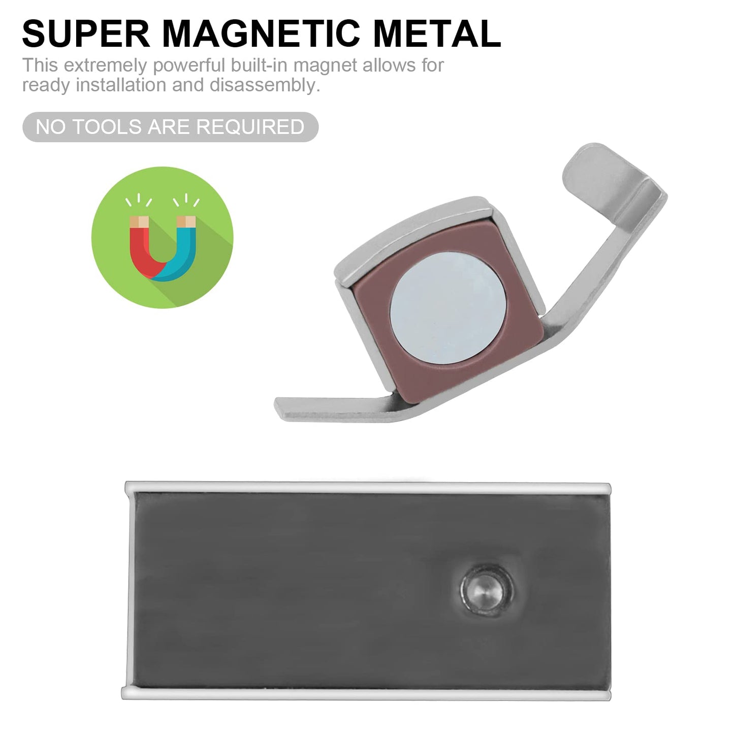 Magnetic Seam Guide,Plum Blossom Positioning Gauge for Sewing Machine,4 Pieces Sewing Machine Accessories for Beginners & Professionals