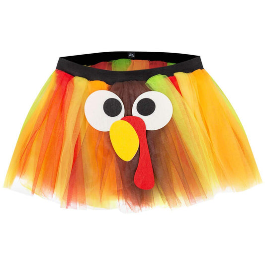 Gone For a Run Turkey Trot Running Tutu Skirt for Women | Adult Tutus | Lightweight| Running Costume Tutu | Turkey Skirt Tutu