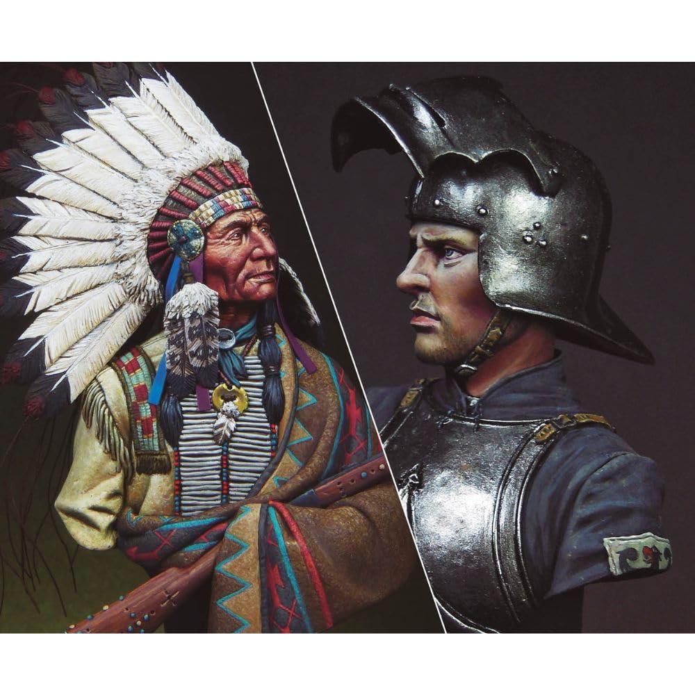 Model Color Basic Colors USA Set | Modeling Acrylic Paints | 16 Bottles x 18 ml (0.60 fl.oz.)