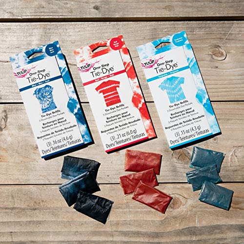 Tulip One-Step Tie-Dye Kit Tulip Fabric Dye Open Stock 29038 Fdy Refill Black