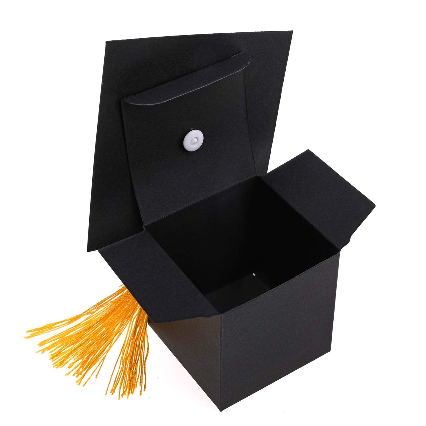 Konsait Graduation Decorations - 30PCS Grad Cap Box DIY Candy Boxes for Grad Party Favors