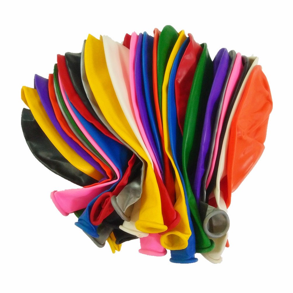 18 Inch Big Balloons Assorted Large Latex Balloons Giant Heavy Duty Balloons for Christmas Birthday Wedding Baby Shower Decorations