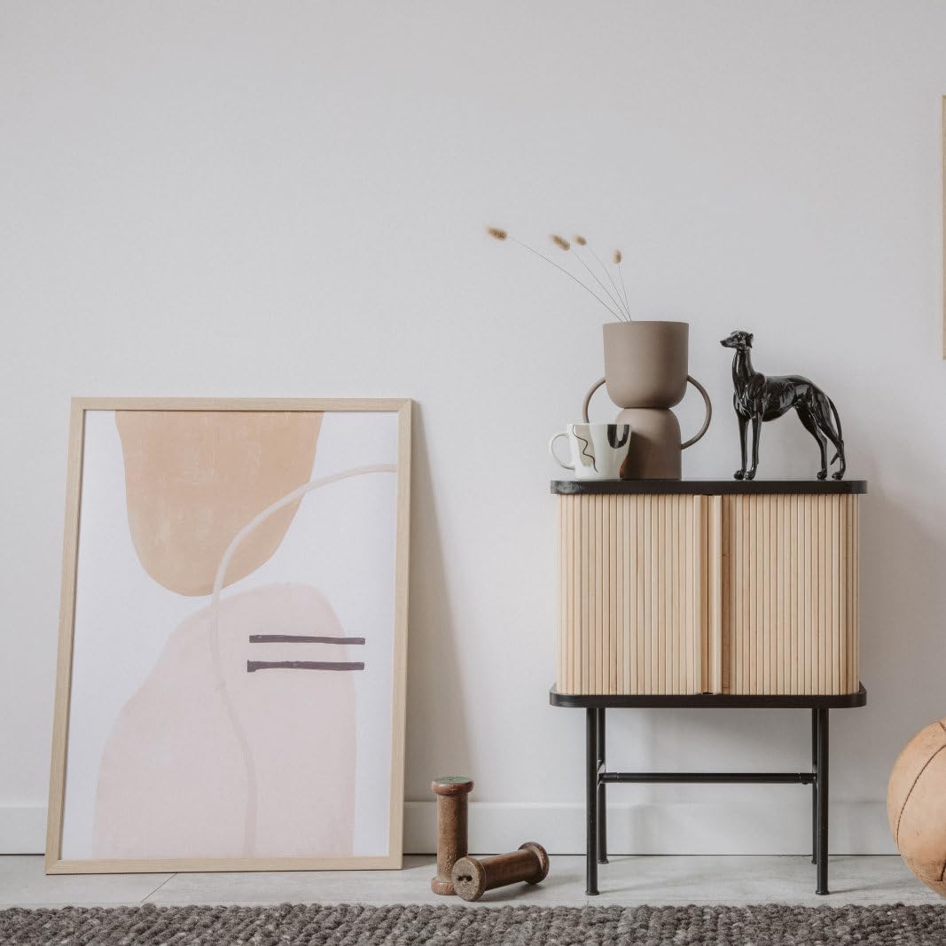 TKYGU 5x7 Natural picture frame with mat 4x6 set of 4, Modern Style Wood Composite frames-Tempered Glass Table or wall-horizontal or vertical frames best gift home decor