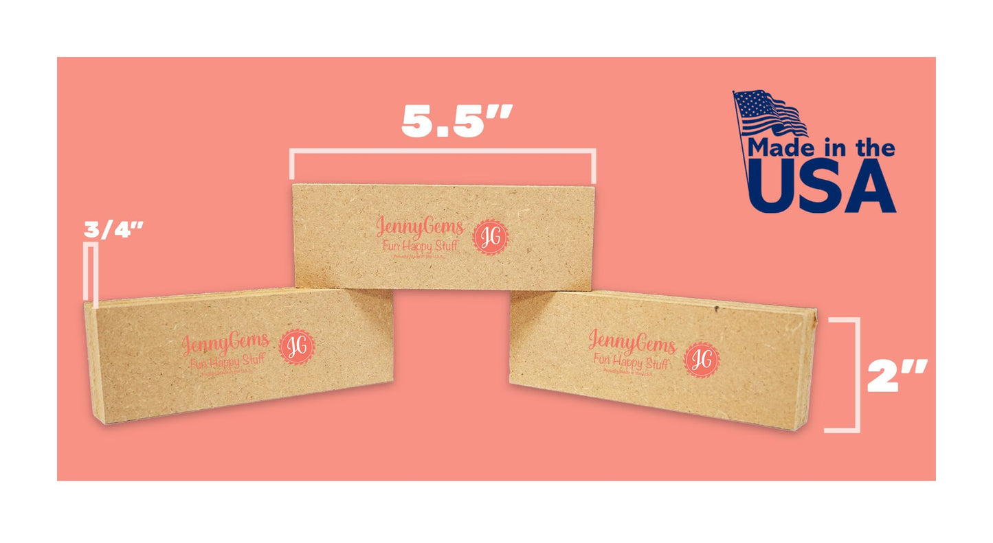 Fall in Love Wooden Blocks - Fall Decor, Wedding and Bridal Showers, Thanksgiving and Harvest Displays, Fall Tiered Tray Decoration - Made in USA