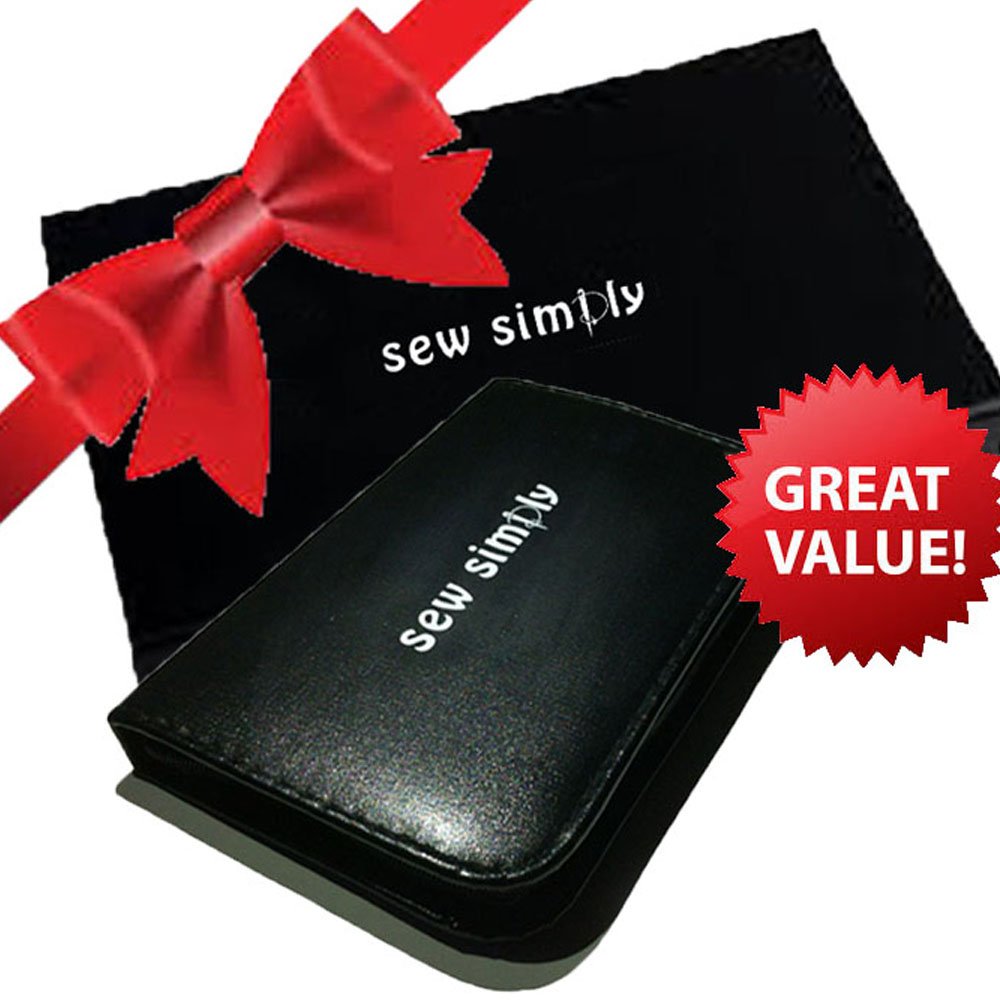 ARTIKA Sewing Kit for Adults and Kids - Small Beginner Set w/Multicolor Thread, Needles, Scissors, Thimble & Clips - Emergency Repair and Travel Kits - Sewing Accessories and Supplies