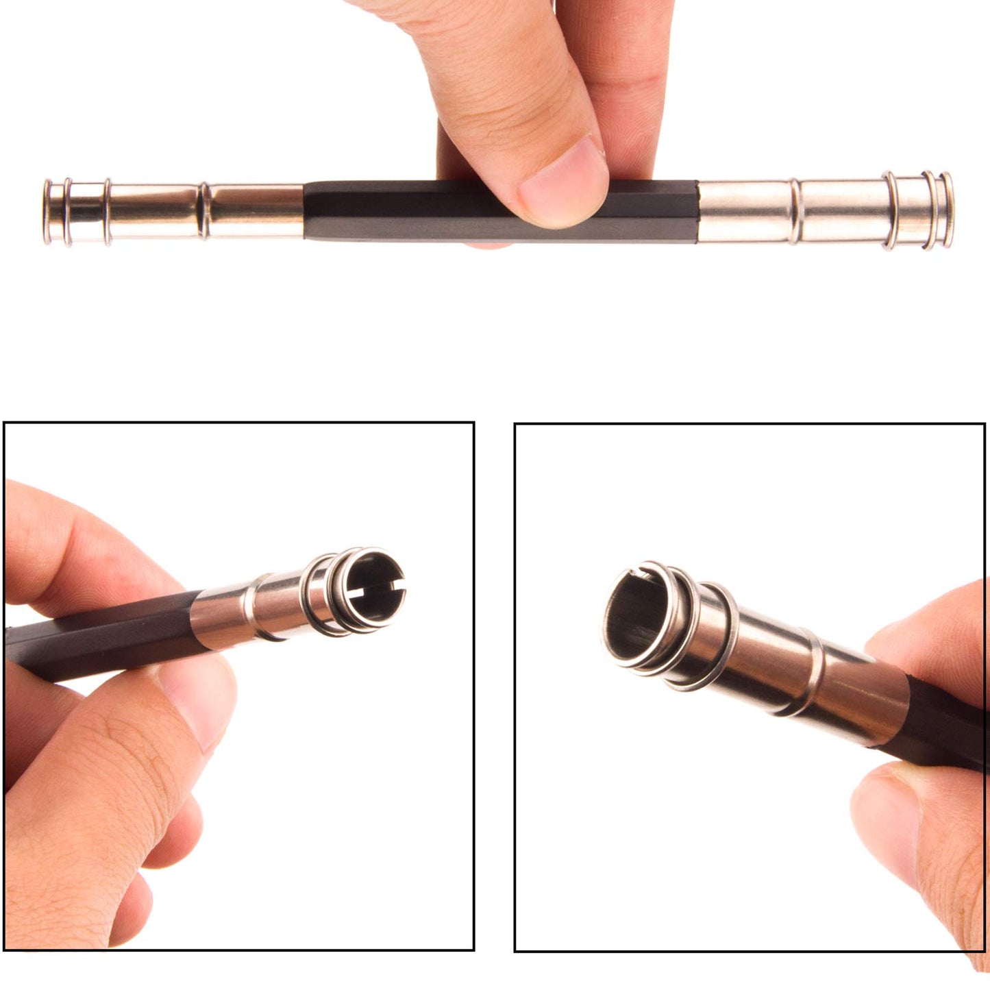 21 Pcs Blending Stumps and Tortillions Set with Sketch Sandpaper Pencil Sharpener Pointer and Pencil Extension Tool Drawing Art Kneaded Eraser for Student Sketch Drawing Set by VENCINK