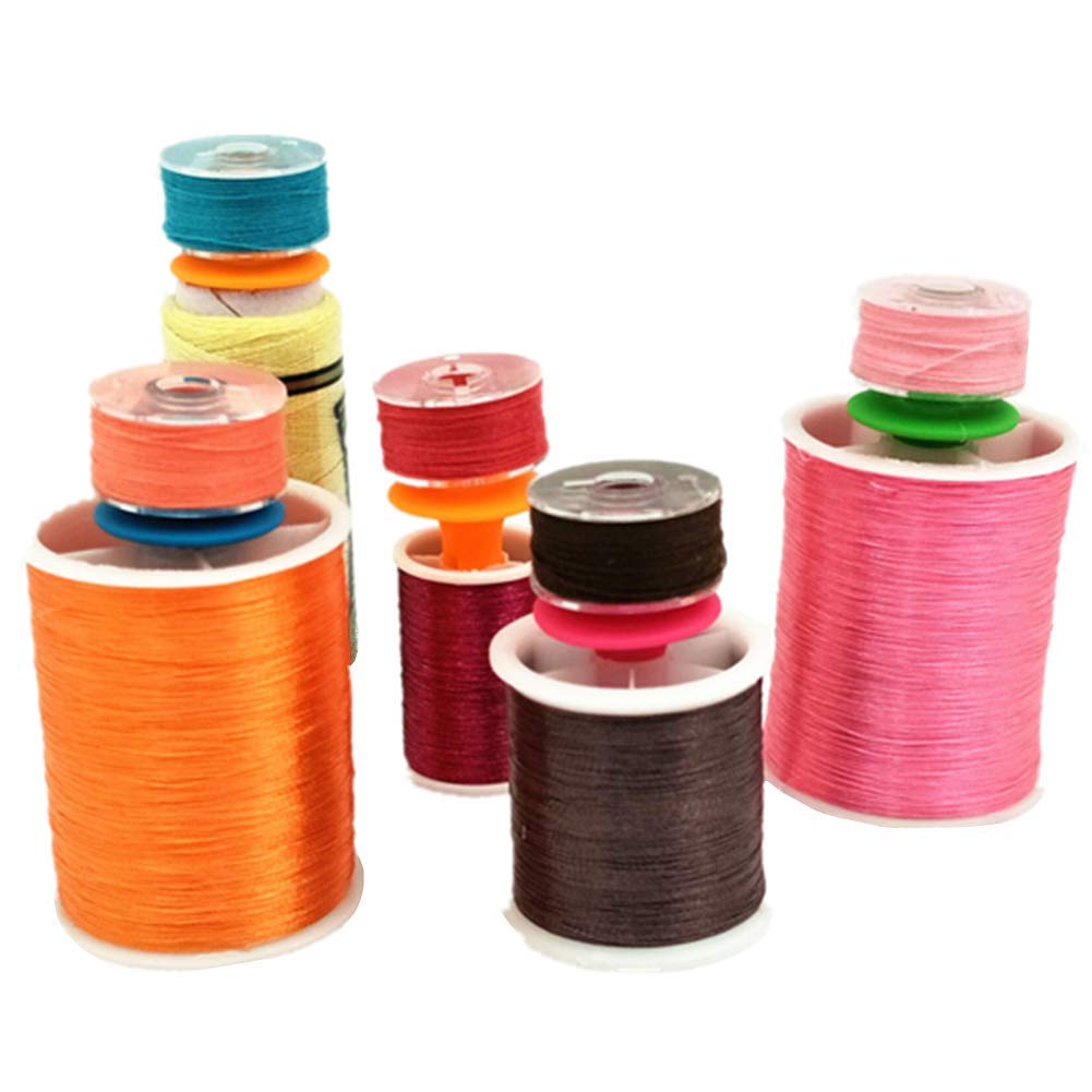 YEQIN Bobbin Holder. Storage Your Bobbins on Top of Thread Spools (48 Pieces)