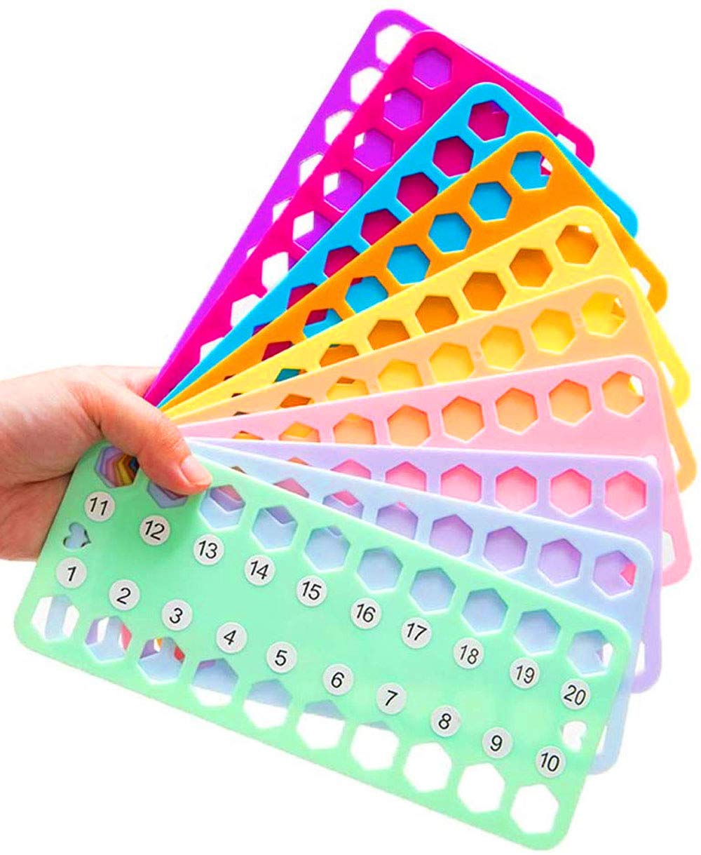 Hyamass 10pcs Embroidery Floss Organizer Cross Stitch Thread Holder Storage Tool Needlework Project Card