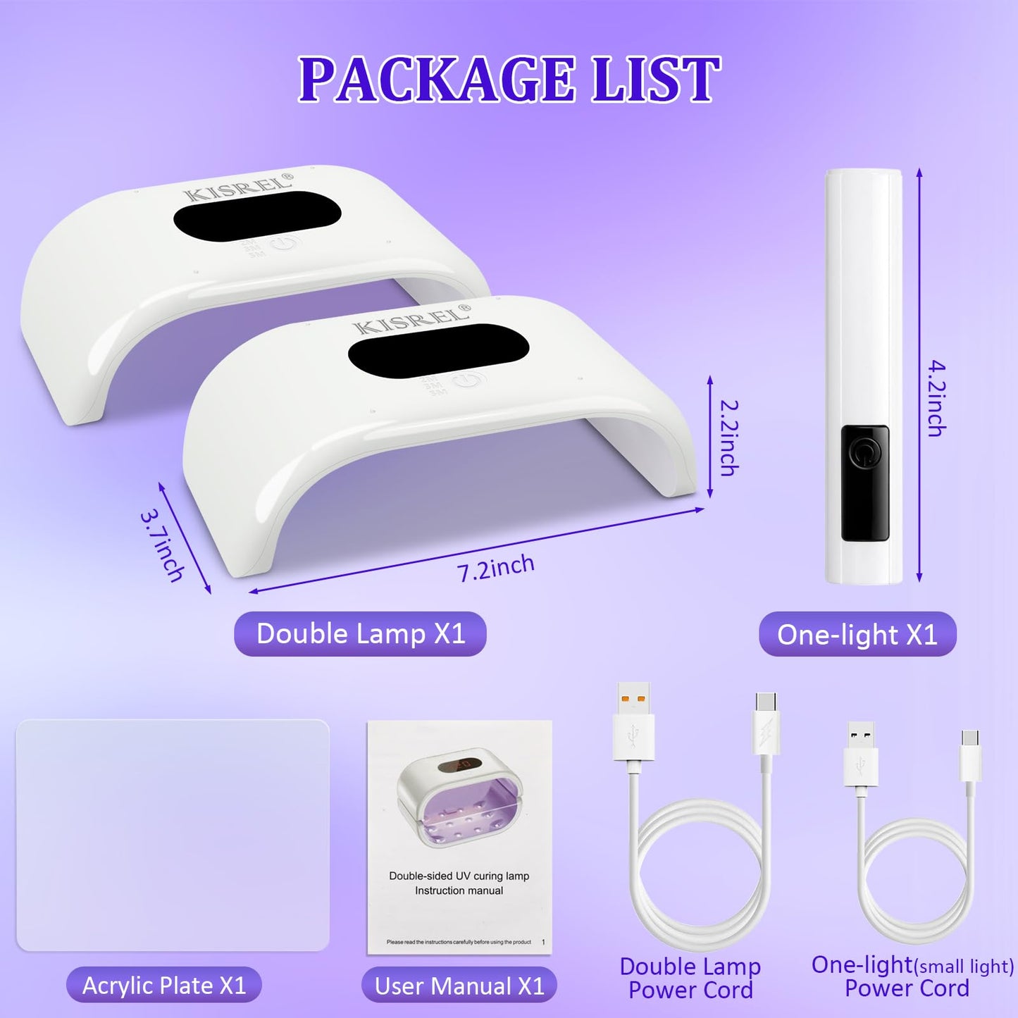 UV Light for Resin, Large Double-Sided Light with UV Flashlight, 2-in-1 Detachable Resin Curing Machine, 3-Speed Digital Display, 36w Fast Curing Lamp for Crafts, Jewellery Making