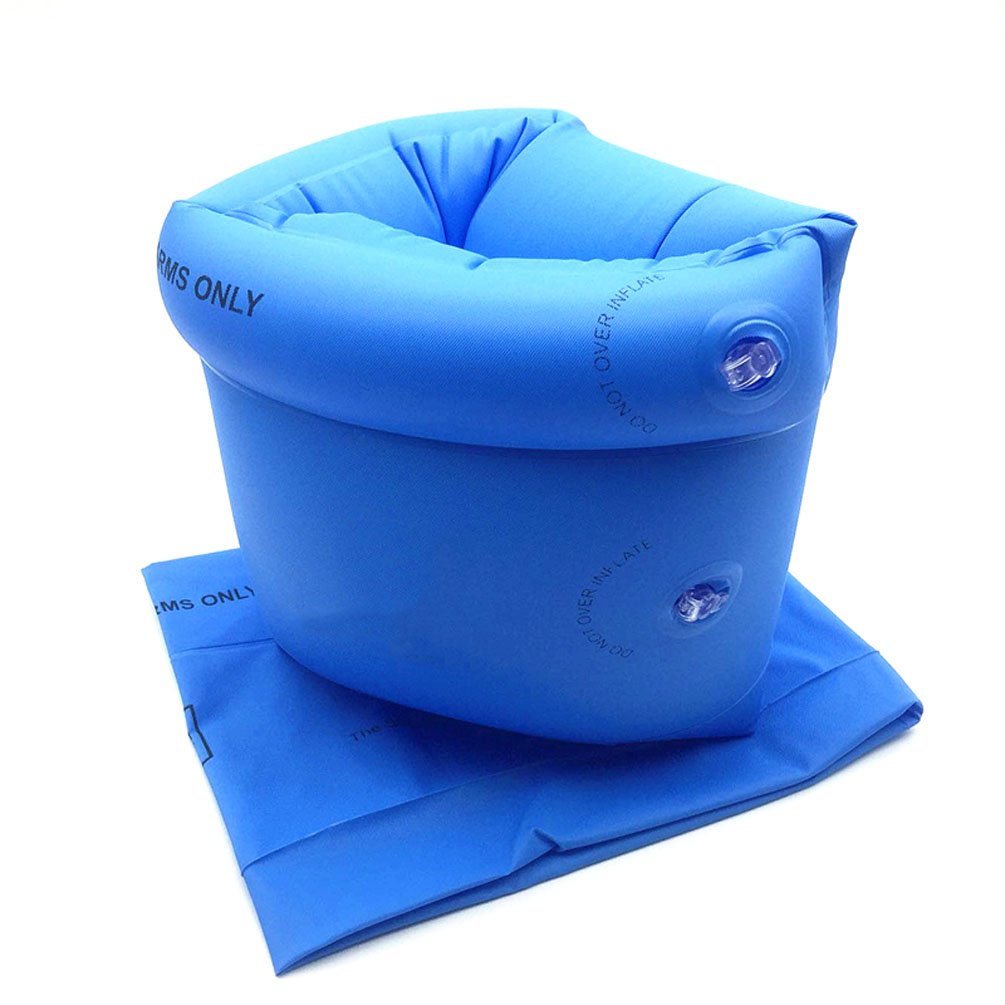 Topsung Inflatable Arm Bands Swim Floatation Water Wings Swimming Arm Ring Floatie for Kids and Adults