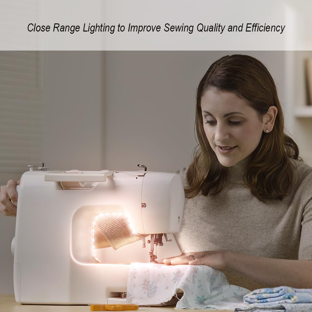 Sewing Machine Light Strip Sewing Machine Lights LED Strip LED Sewing Machine Light Strip, Adhesive LED Sewing Light Strip Multi Level Dimmable Decorative Light Strip, Suitable for Sewing Machines