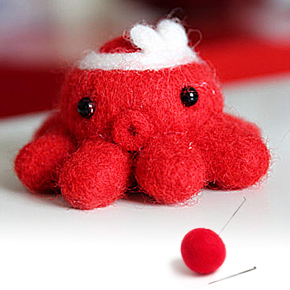 Wool Roving Bulk - 8.82oz Super Wool Chunky Yarn, Wool Roving Top for Needle Felting, Soft Felting Wool Supplies for Hand Spinning, Blending, Weaving and DIY Craft