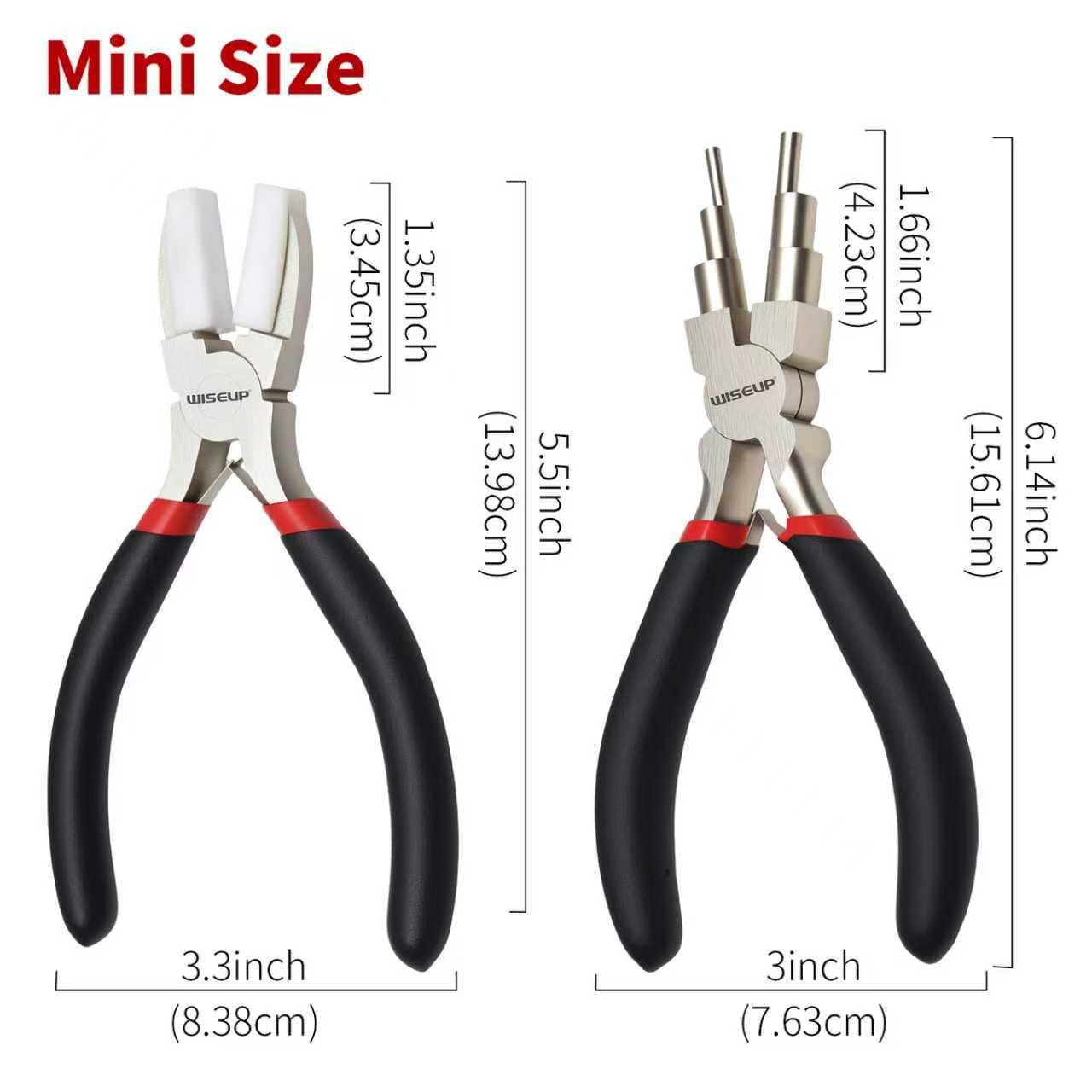 Jewelry Pliers Set - 6 in 1 Bail Making Plier, Making Nylon Plier for Jewelry DIY Craft，Repair & Wire Wrapping，jewelry making tools