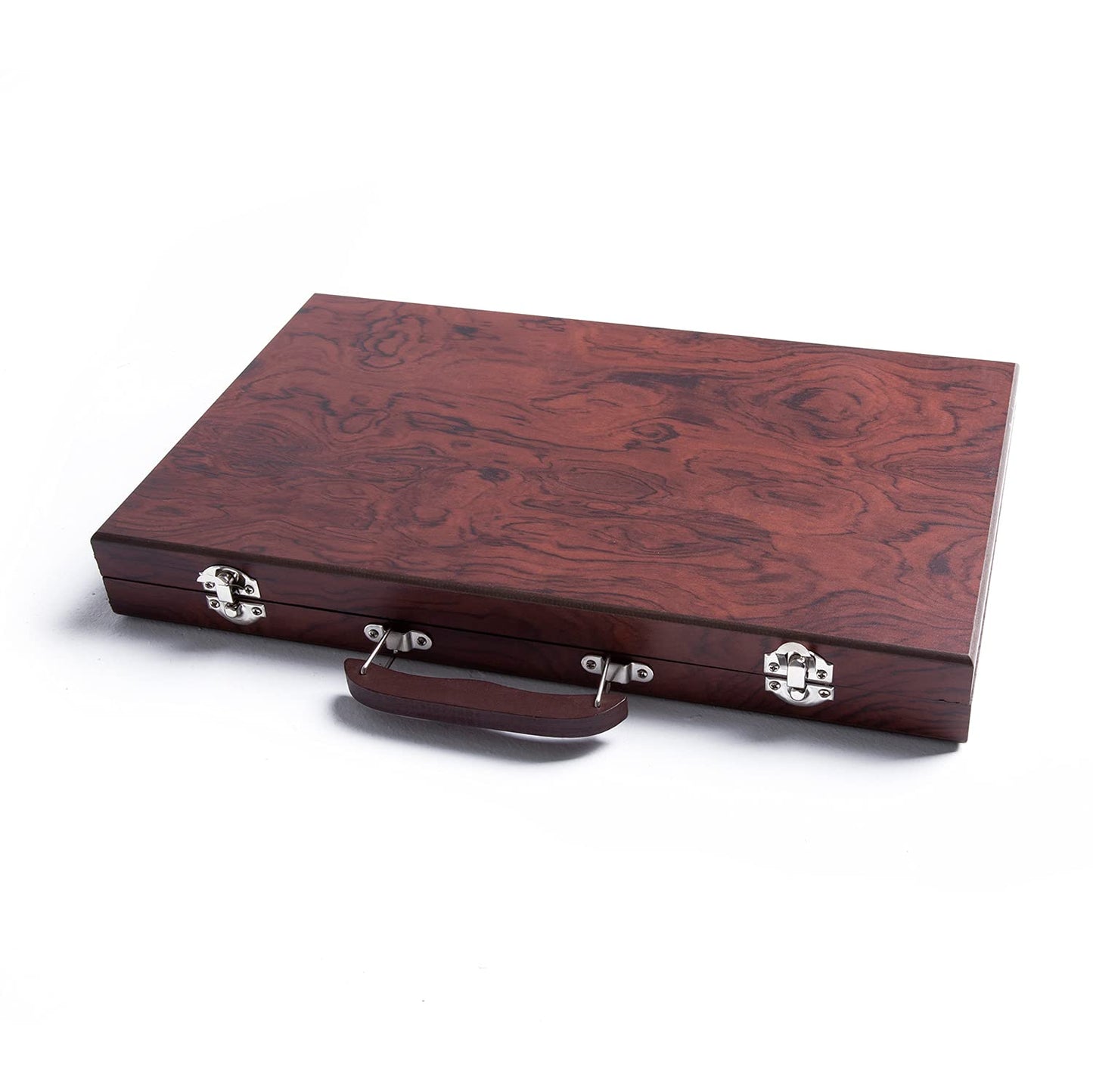 GRANDAN 145 Pieces Deluxe Art Set in Portable Wooden Box Drawing Kit Set with Oil Pastels, Crayons, Colored Pencils, Watercolor Cakes, Brushes, Wooden Case Art Supplies (Wooden)