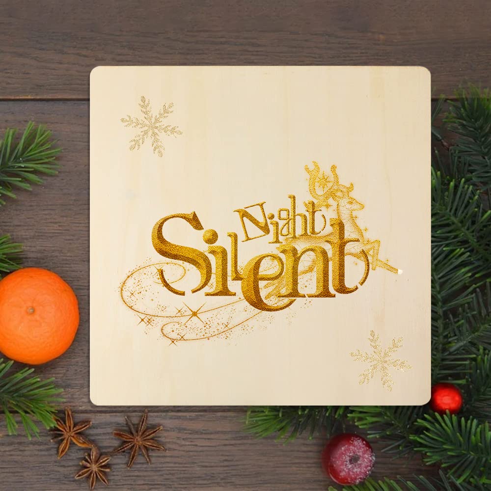 FSWCCK Pack of 4 PCS 12 x 12 Inch Craft Wood, Plywood Board Basswood Sheets, Perfect for DIY Projects, Drawing, Painting, Laser, Wood Burning, Wood Engraving and Laser Projects