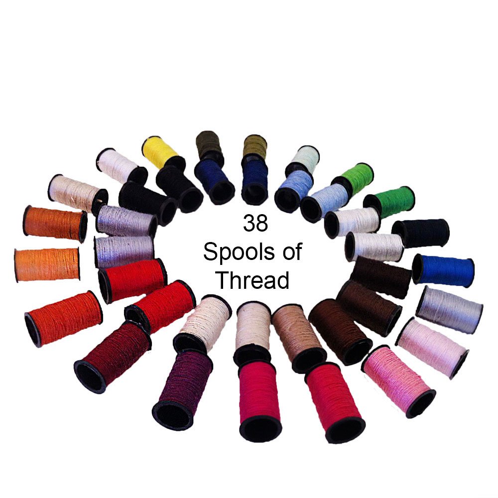 ARTIKA Sewing Kit for Adults and Kids - Small Beginner Set w/Multicolor Thread, Needles, Scissors, Thimble & Clips - Emergency Repair and Travel Kits - Sewing Accessories and Supplies