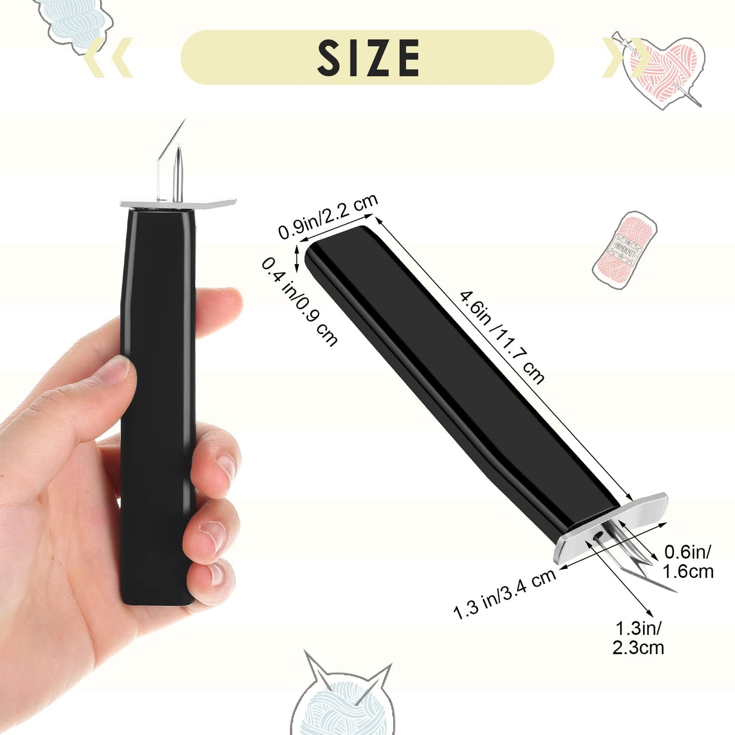 Lanties Bead Knotting Tool Beading Knotting Tools for Jewelry Making Beading Knotters Tool Create Secure Knots for DIY Pearl Jewelry Beading Tools Supplies