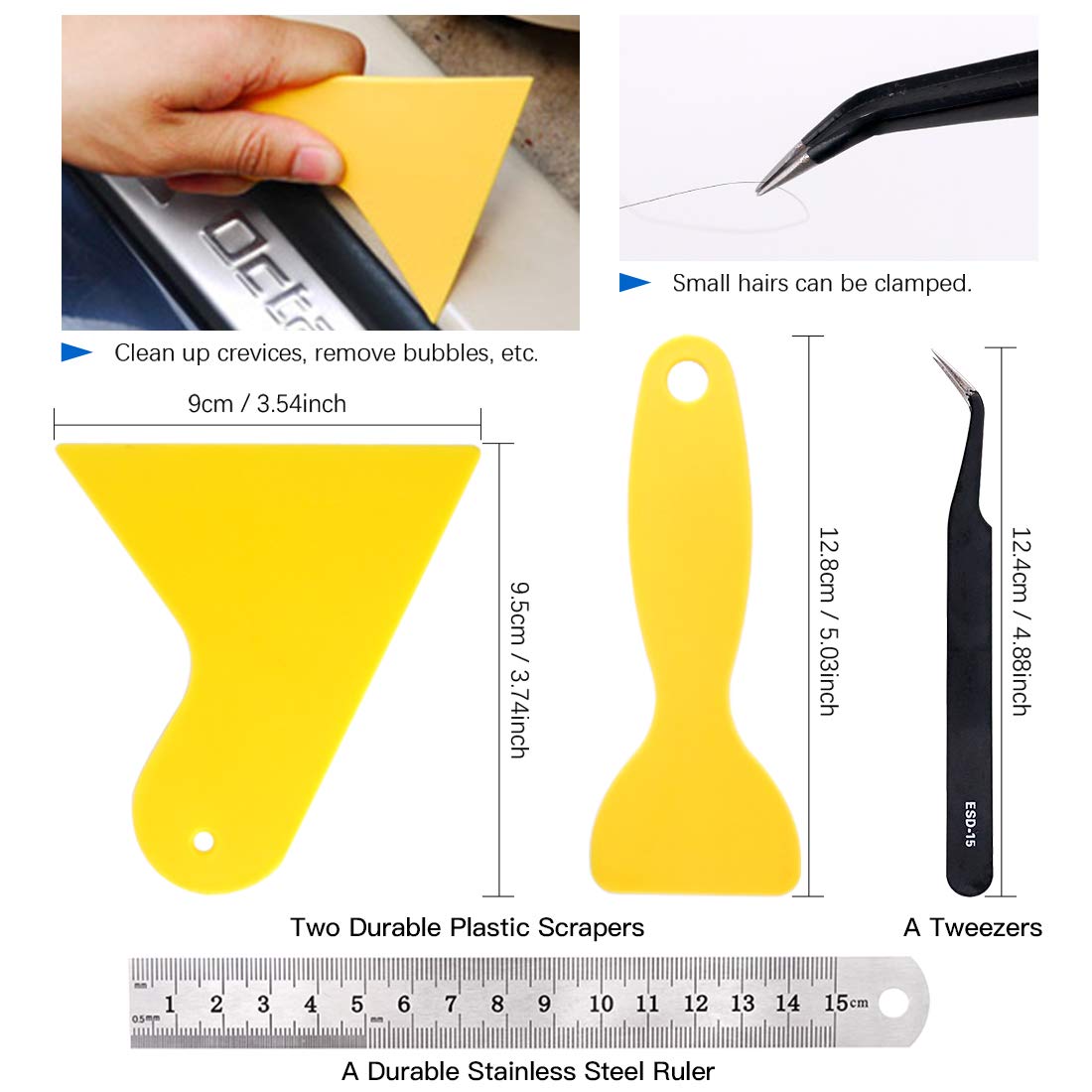 21Pcs Carving Modeling Clay Sculpting Tool Set Including Pottery Sculpture Tool, Silicone Tip Pen, Dual-End Dotting Clay Tool, Scraper, Tweezers, Ruler, Acrylic Clay Roller, Acrylic Sheet