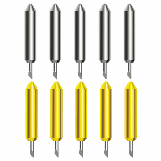 10 Pack Replacement Cutting Blades for Cricut Joy/Joy2/Xtra，Vinyl Fabric Carbide Standard Blade Cut a Wide Variety of Materials