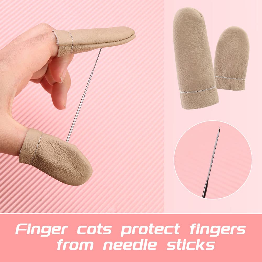 Needle Felting Tools, Needle Felting Supplies, Needle Felting Kit with 3 Size 30Pcs Needles Felting Needles,Wooden Handle, Finger Cots, Perfect for DIY Felting Wool Projects
