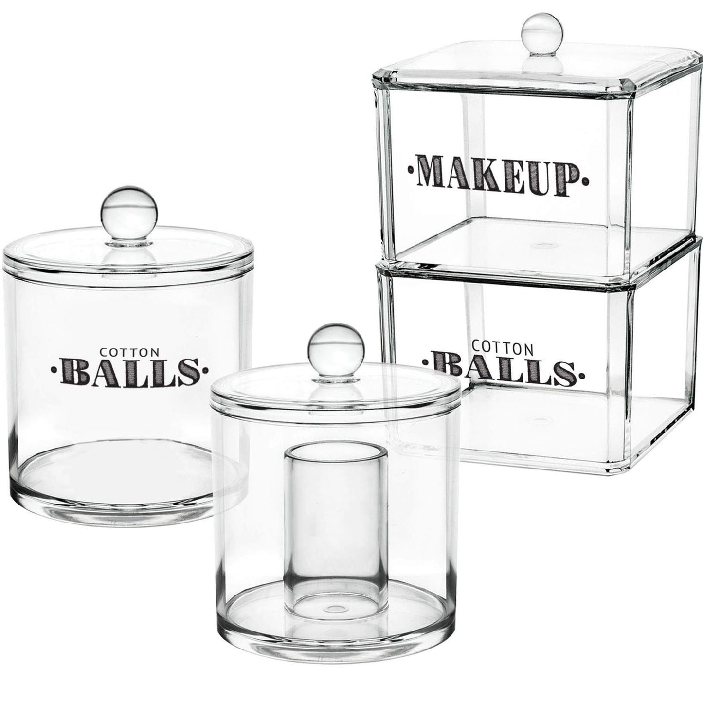 Talented Kitchen Farmhouse Bathroom Beauty Organization Labels -72 Bathroom & Makeup Organization Preprinted Sticker. Water Resistant, Canister Labels. Jar Decals Bath Storage (Set of 72 - Bathroom)