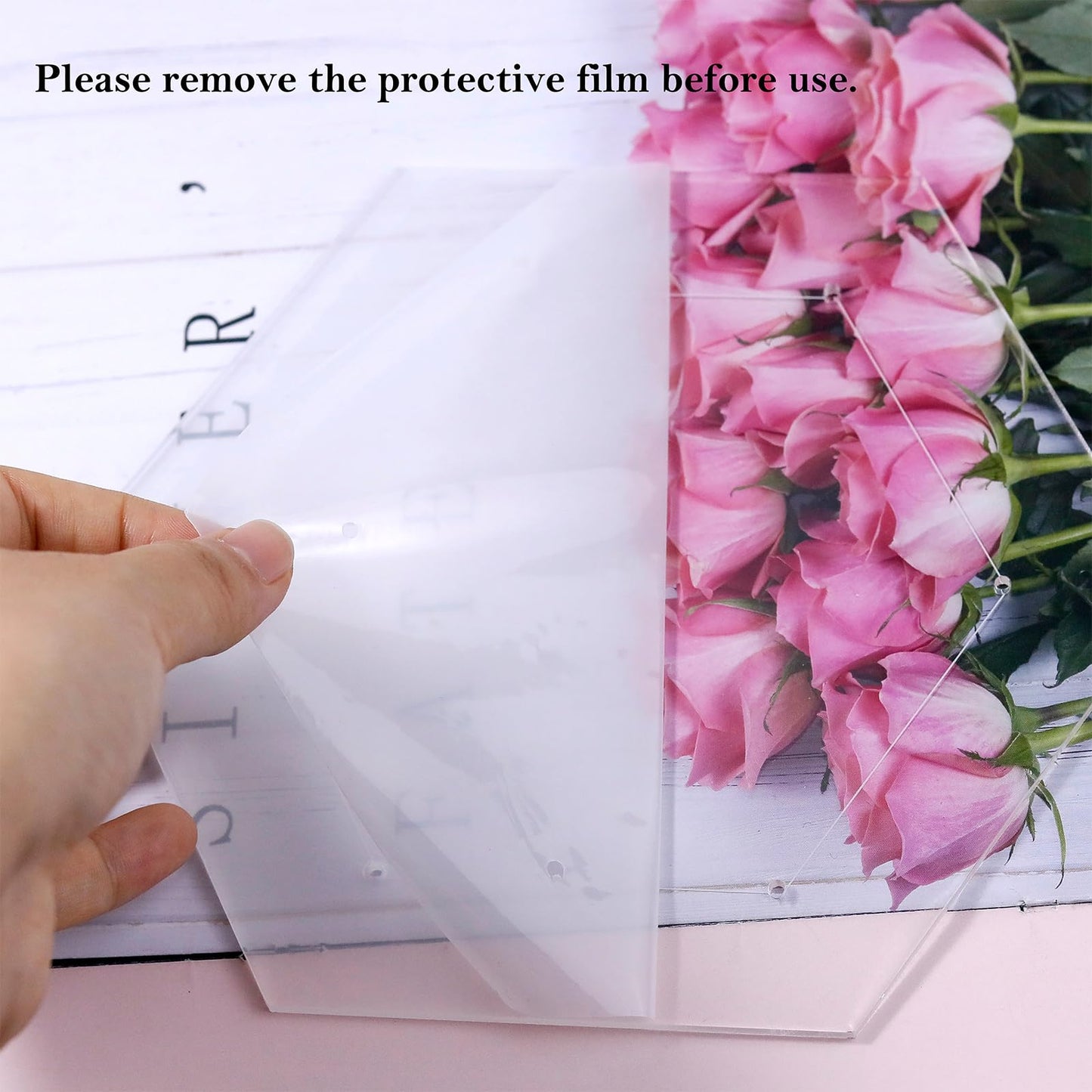 6 Pieces Hexagon Quilting Template with 1/4 Inch Seam Allowance, Hexagon Acrylic Quilting Rulers and Templates for Sewing DIY Manual Crafts Including 1inch, 1.5 Inch, 2 Inch, 3 Inch, 4 Inch, 5 Inch