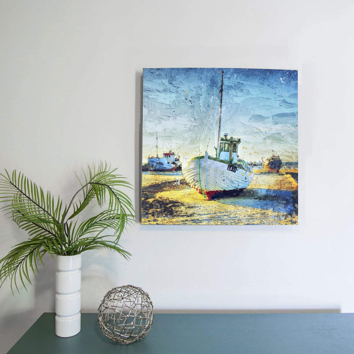 Painting Canvas Panels 8x8 Inch, 12 Value Pack - 8 Oz Triple Primed 100% Cotton Acid Free Square Canvas Boards for Painting, White Blank Flat Canvas Boards for Acrylic, Oil Paints