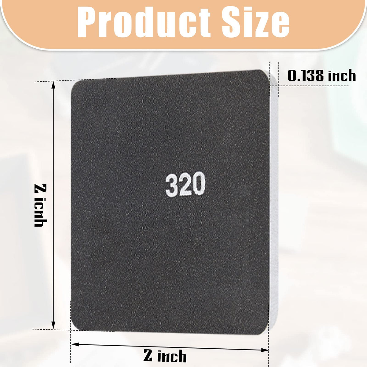 Honoson 15 Pcs 2 x 2 Inch Sanding Pads Padded Sanding Pads Polishing Soft Mess Pen Kit Double Sided Grits for Plastic Acrylic Materials