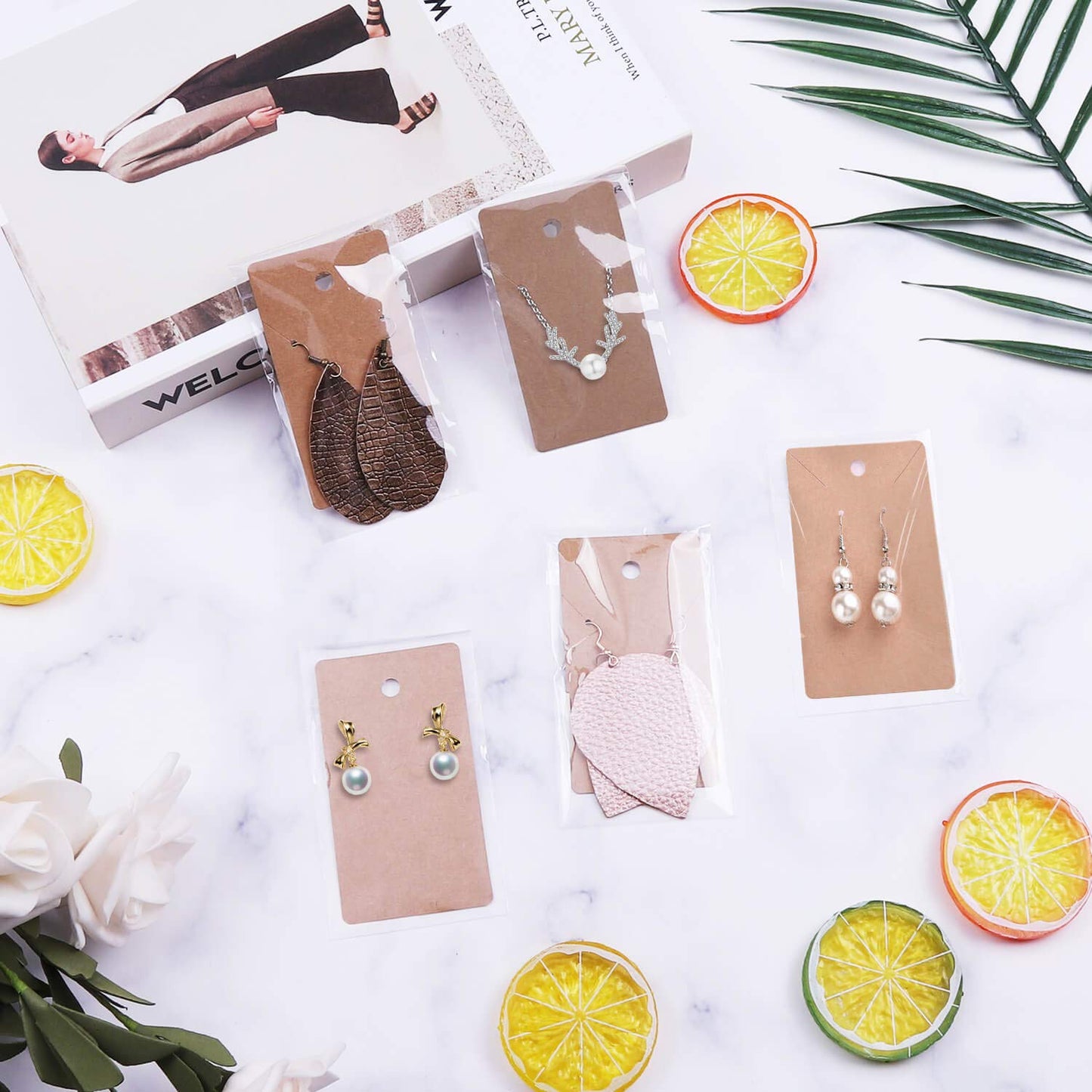 Earring Making Supplies,   1350pcs Earring Making Kit with Earring Hooks, Jump Rings, Pliers, Earring Backs, Earrings Holder Cards and Clear Bags for DIY Earring Supplies and Earring Findings