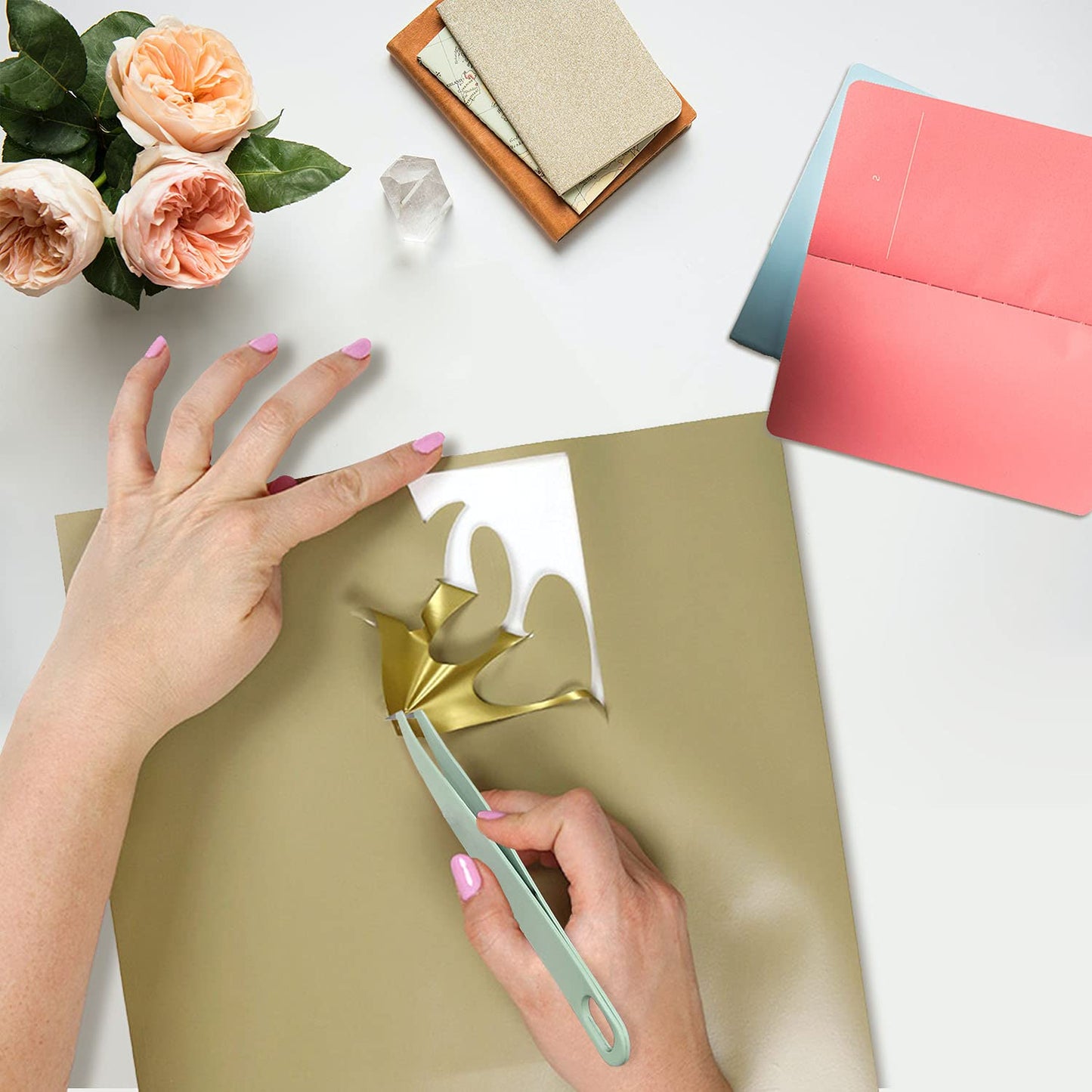 Craft Vinyl Weeding Tools Set,Precision Craft Vinyl Tools Kit,Weeding Kits for Cricut/Silhouette/Oracal 631 651 751 Vinyl …