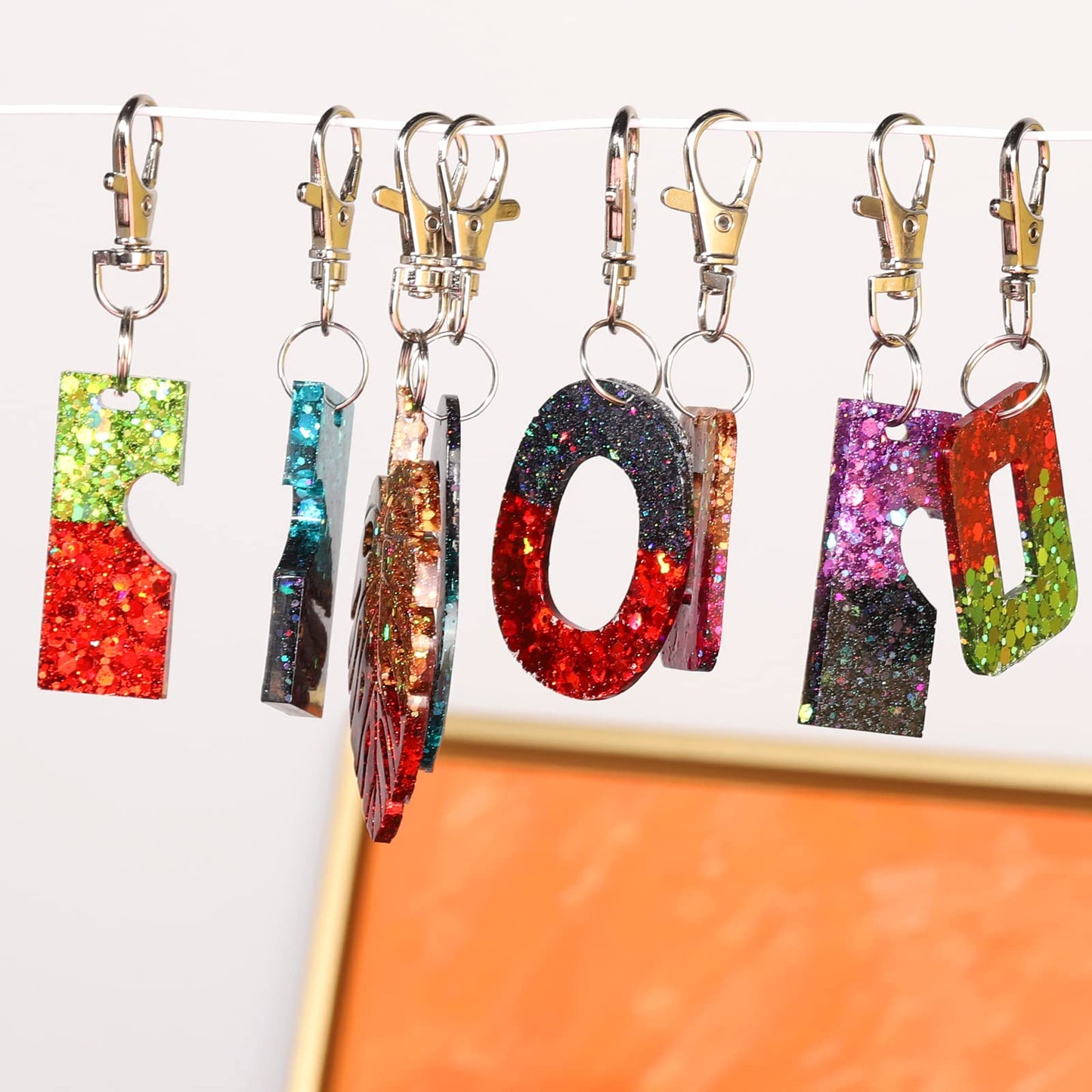 60PCS Metal Swivel Snap Hooks and Key Rings, 30PCS Small Lobster Claw Keychains Clasps and 30PCS Key Chain Ring for Keychain Clip, Key, Jewelry Making, Art Crafts, Silver