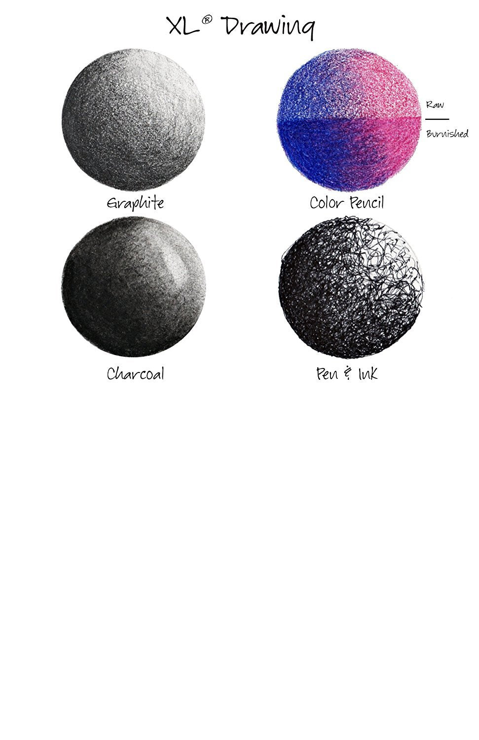 Canson XL Series Drawing Paper, Wirebound Pad, 5.5x8.5 inches, 60 Sheets (70lb/114g) - Artist Paper for Adults and Students - Charcoal, Colored Pencil, Ink, Pastel, Marker