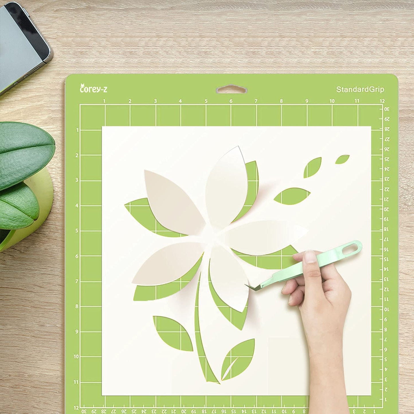 Craft Vinyl Weeding Tools Set,Precision Craft Vinyl Tools Kit,6pcs Weeding Kits,for Cricut/Silhouette/Siser/Oracal 631 651 751 Vinyl