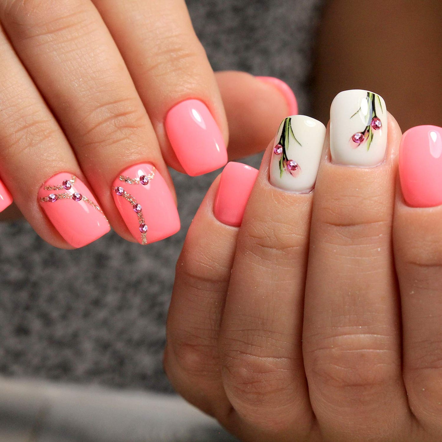 2000 Pcs Pink Flatback Rhinestones Bulk for Crafting 6 Sizes Round Crystal Nail Rhinestones Bedazzling Nail Gems with Tweezer Picking Pen for Nail Art Makeup Clothes Shoes DIY