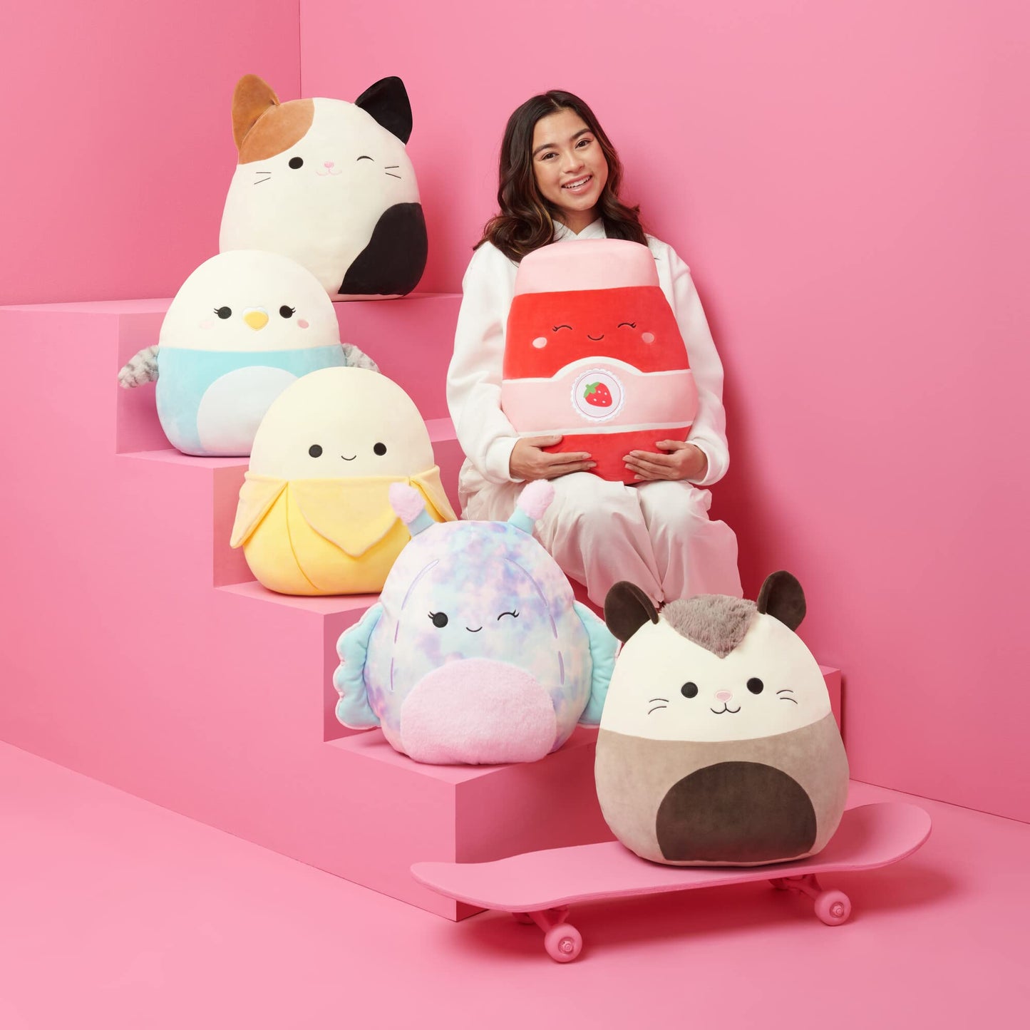 Squishmallows Original 12-Inch Arella Brown Owl with Graduation Cap - Official Jazwares Plush
