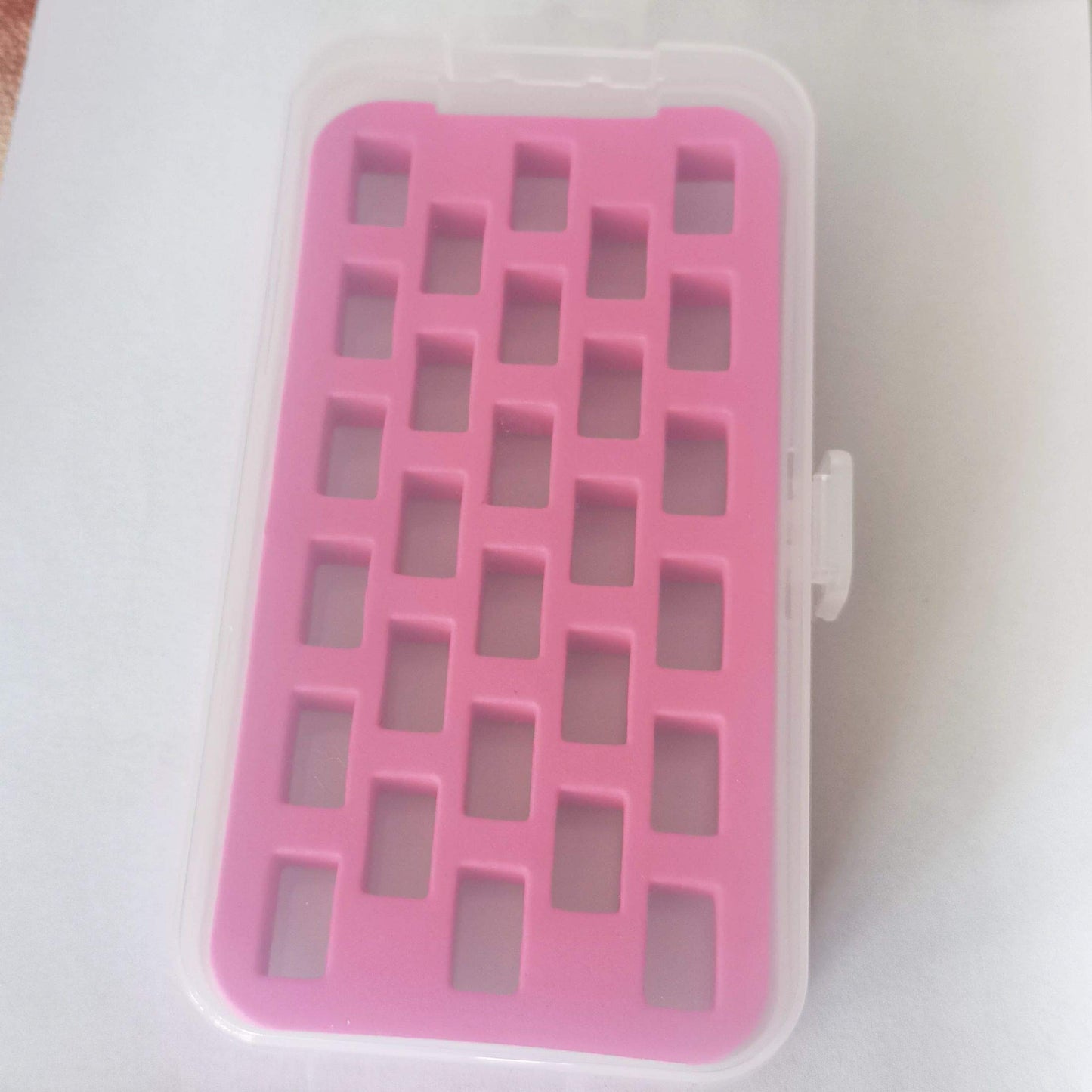 HONEYSEW Set of 2 Bobbin Box Organizers Sewing Machine bobbins Holder Contain 28 bobbins Storage Case