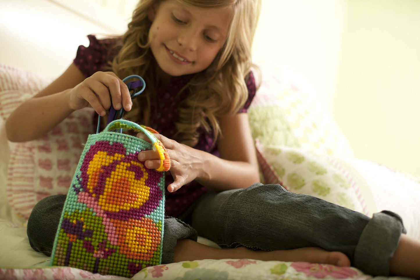 4M Cross Stitch Kit, Multicolor