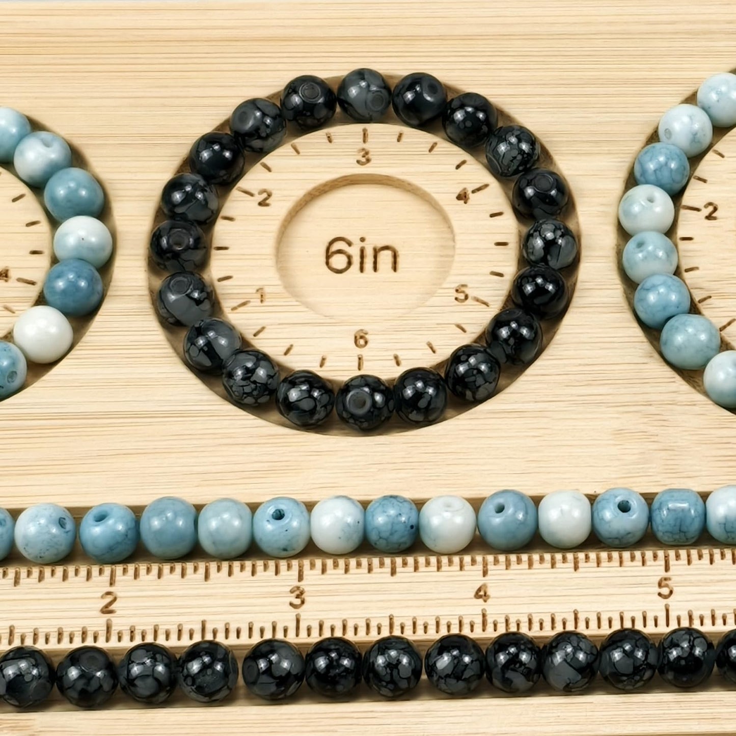 Bead Boards for Jewelry Making, Bamboo Beading Board for Bracelet, Bracelet Bead Board,Jewelry Making Supplies,Beading Tray