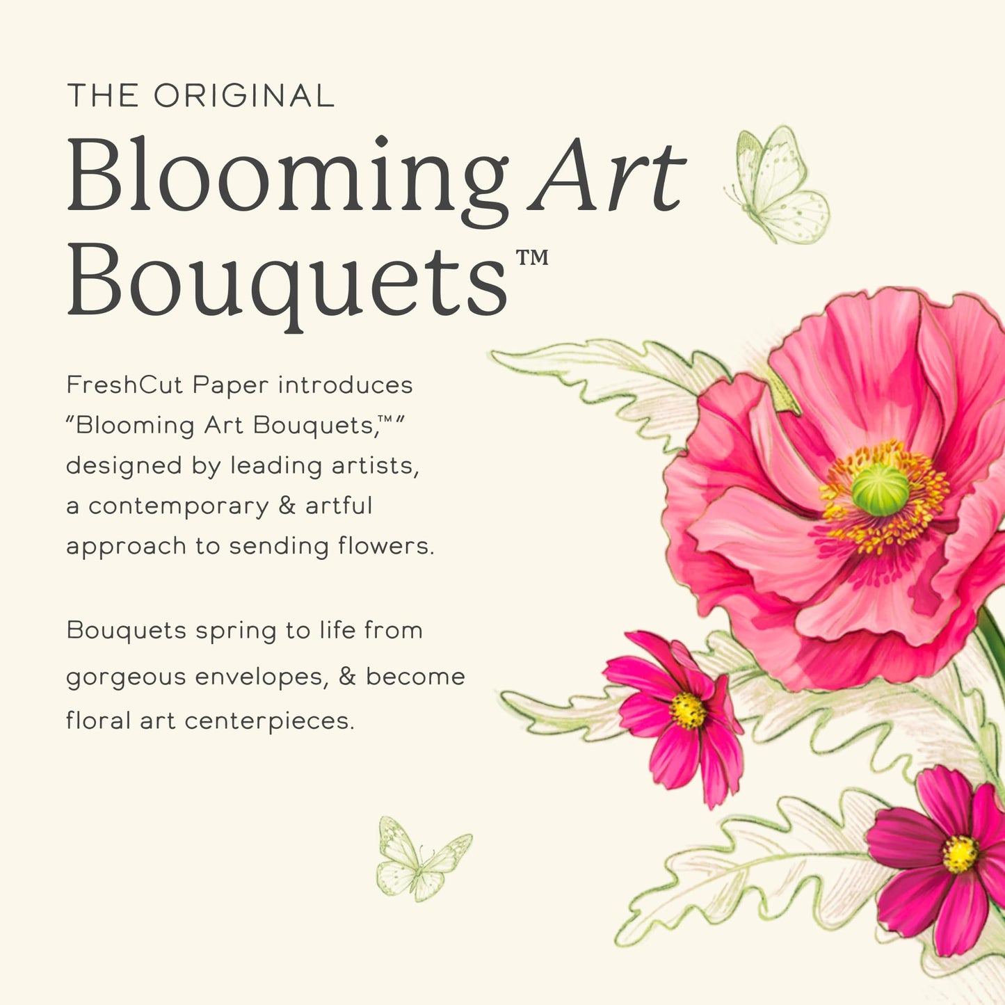 Freshcut Paper Japanese Cherry Blossoms 12 Inch Life-Sized 3D Pop Up Card – Greeting Card, Birthday, Mothers Day, Thank You, Gifts for Mom and Her – Includes Notecard and Envelope
