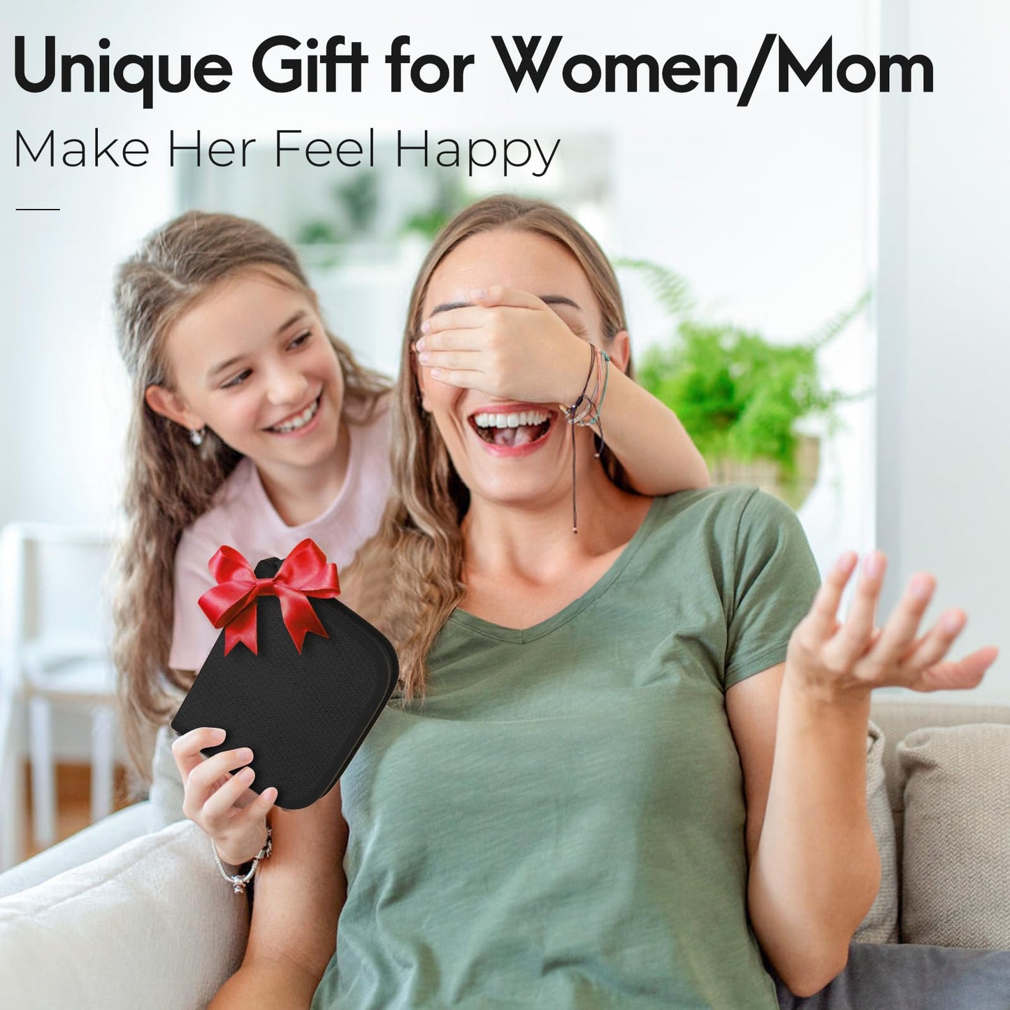 Sewing Kit Gifts for Mom Grandma Friend Adults Beginner Kids Traveler, Portable Sewing Supplies Accessories Contains Thread, Needle, Scissors, Measure Tape, Dorm Room Essentials (Black, M)