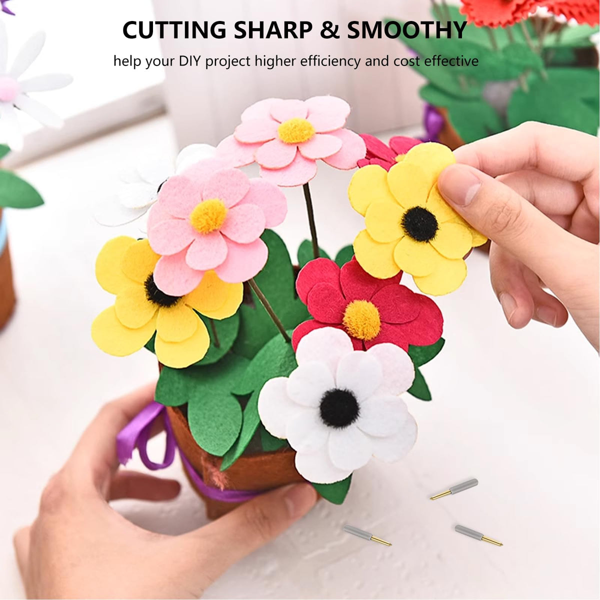 20 Pcs Premium Fine Point Replacement Blades for Maker/Explore/Air Series