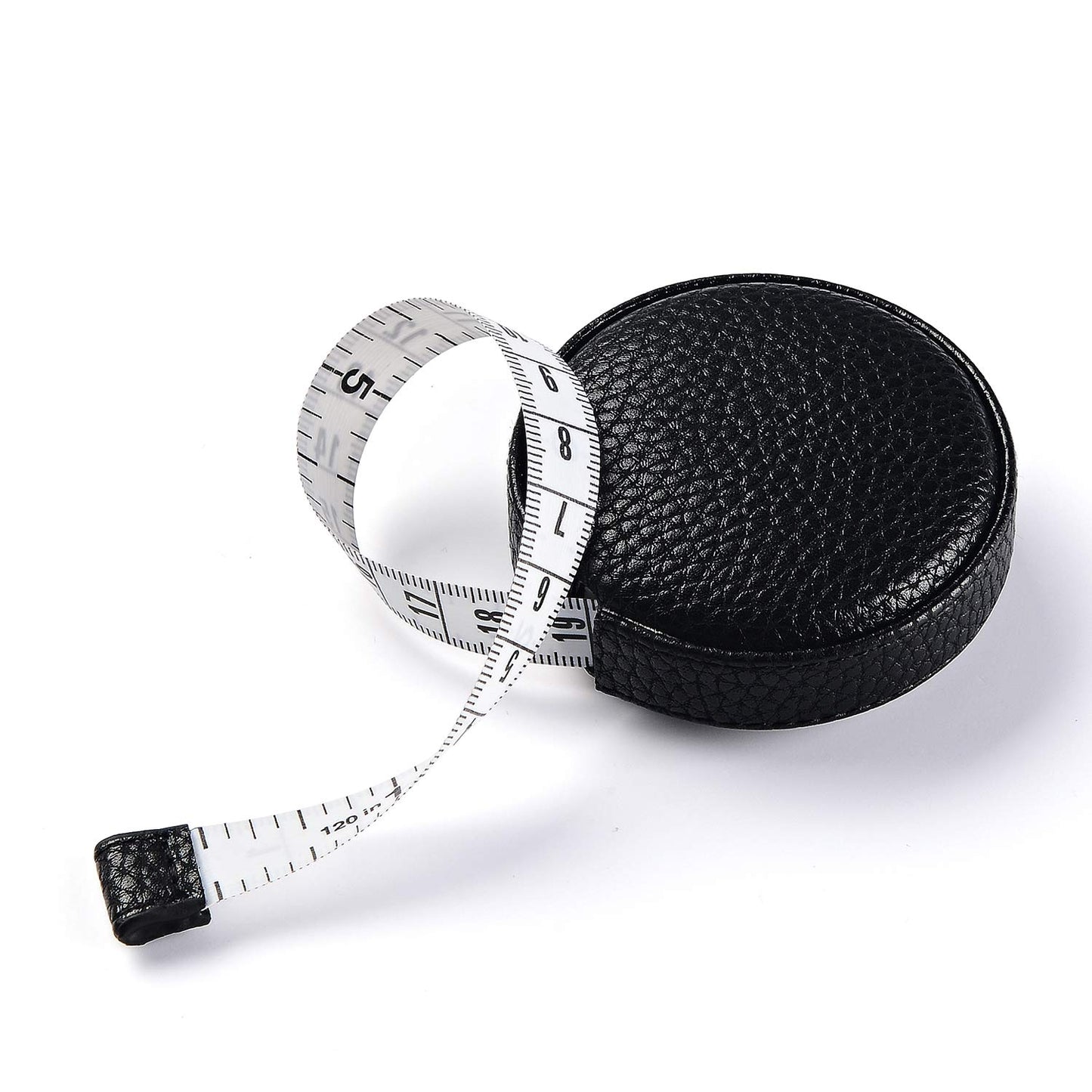 3m/120 Tape Measure Body Measuring Tape for Body Cloth Tape Measure for Sewing Fabric Tailors Medical Measurements Tape Dual Sided Sewing Cloth Tailor Craft Ruler Retractable (Black, 1 Pack)