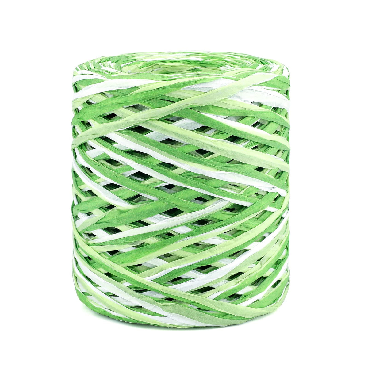 G2PLUS Colored 525 Feet Raffia Ribbon, Sage Green Packing Paper String