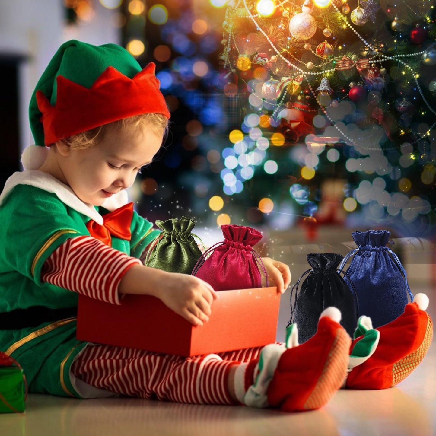 Soft Velvet Gift Bags, 5.5 x7.8inch Dice Storage Bag with Drawstring, Velvet Storage Bag for Tarot Card Holder Bag Jewelry Pouch Enthusiasts Hand Gift Bags