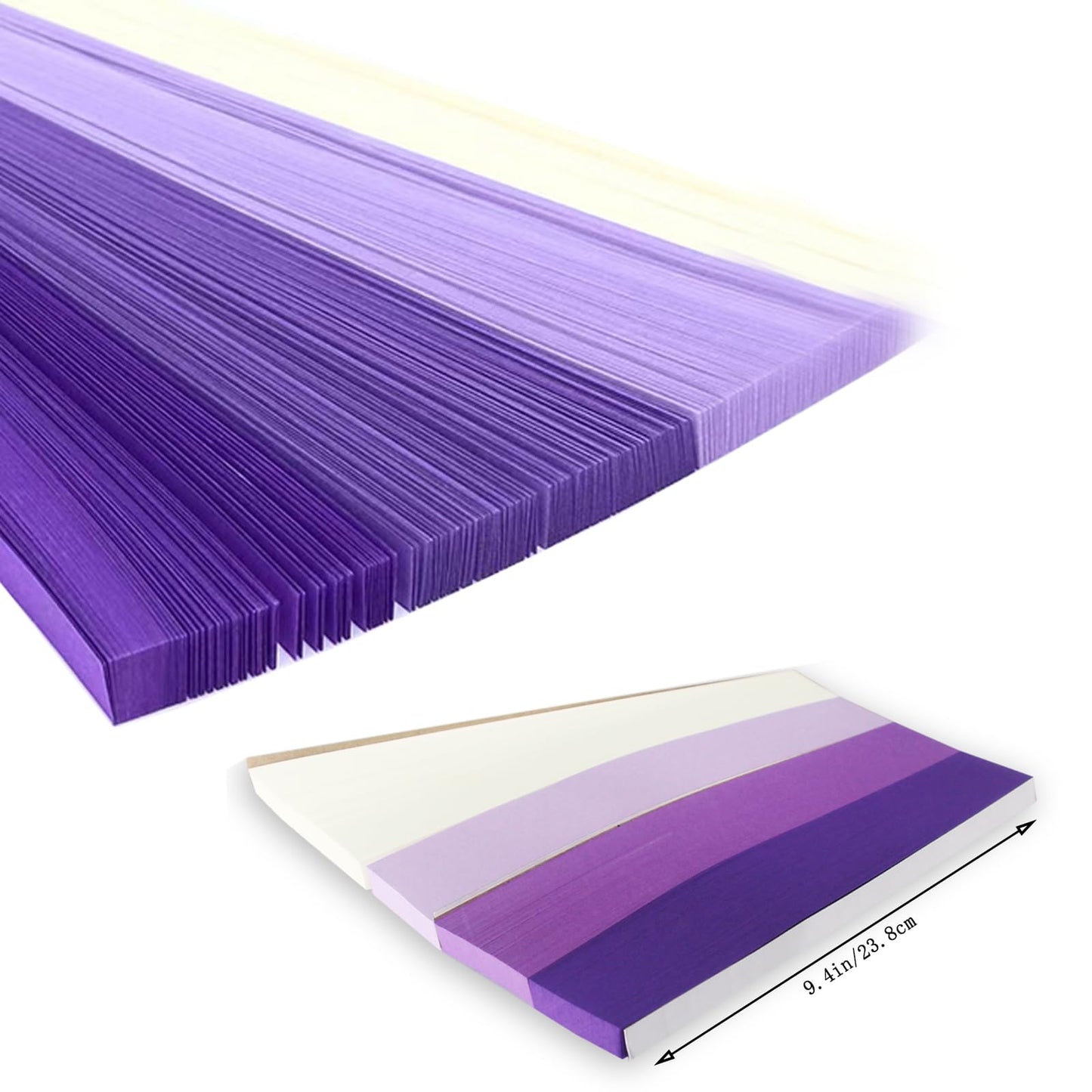 Origami Paper Stars, Colorful Handcraft Origami Lucky Star Paper DIY Paper Arts Creativity Hand Art Crafts (Purple gradient (1350) sheets)