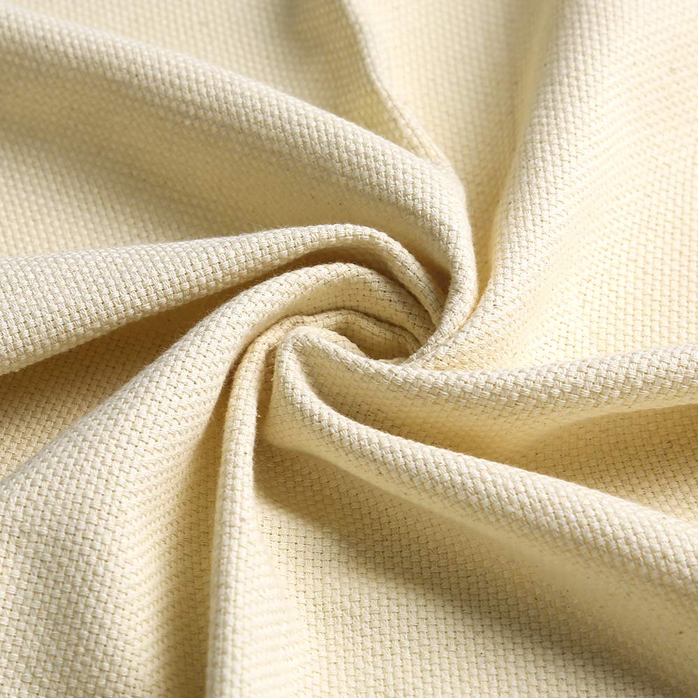 Pllieay Tufting Cloth Punch Needle Fabric, Embroidery Fabric, Monks Cloth for Punch Needle Embroidery Rug-Punch & Pinch Needle, 26.4 x 19.3 Inch