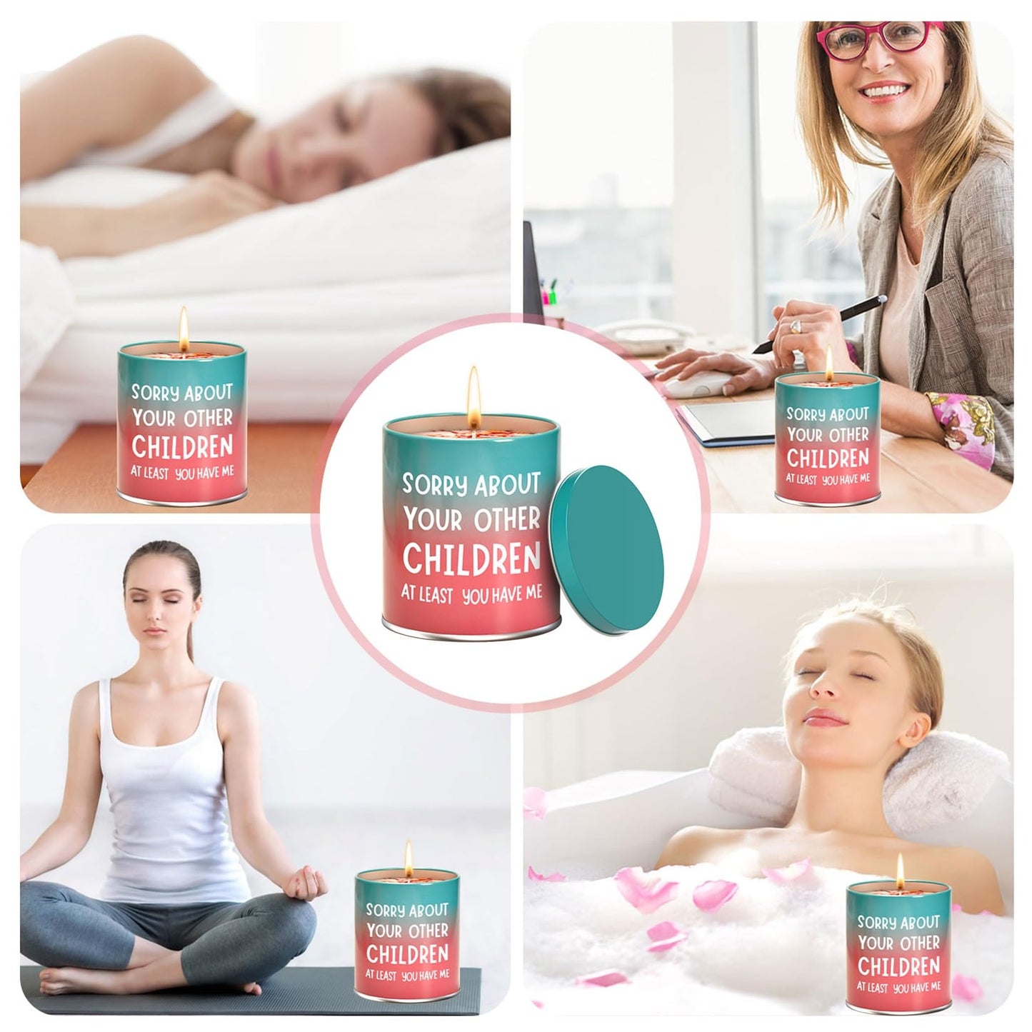 Mothers Day Gifts for Mom from Daughter Son Kids,Birthday Gifts for Mom,Funny Gift Ideas,Christmas Stocking Stuffers Galentines Day Anniversary Presents,9oz Scented Candles