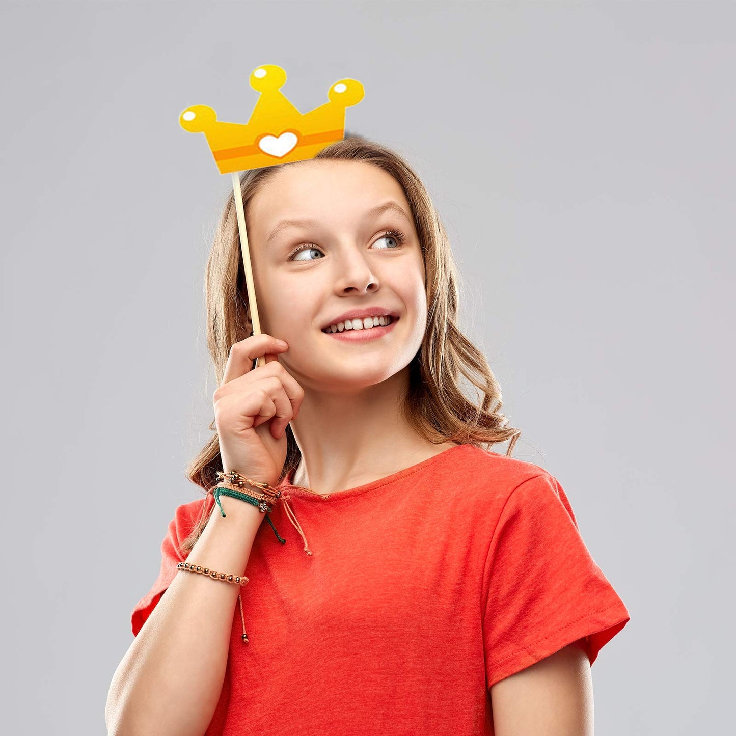 Baby Photo Booth Props Gender Reveal Party Boy or Girl Shower Birthday Party