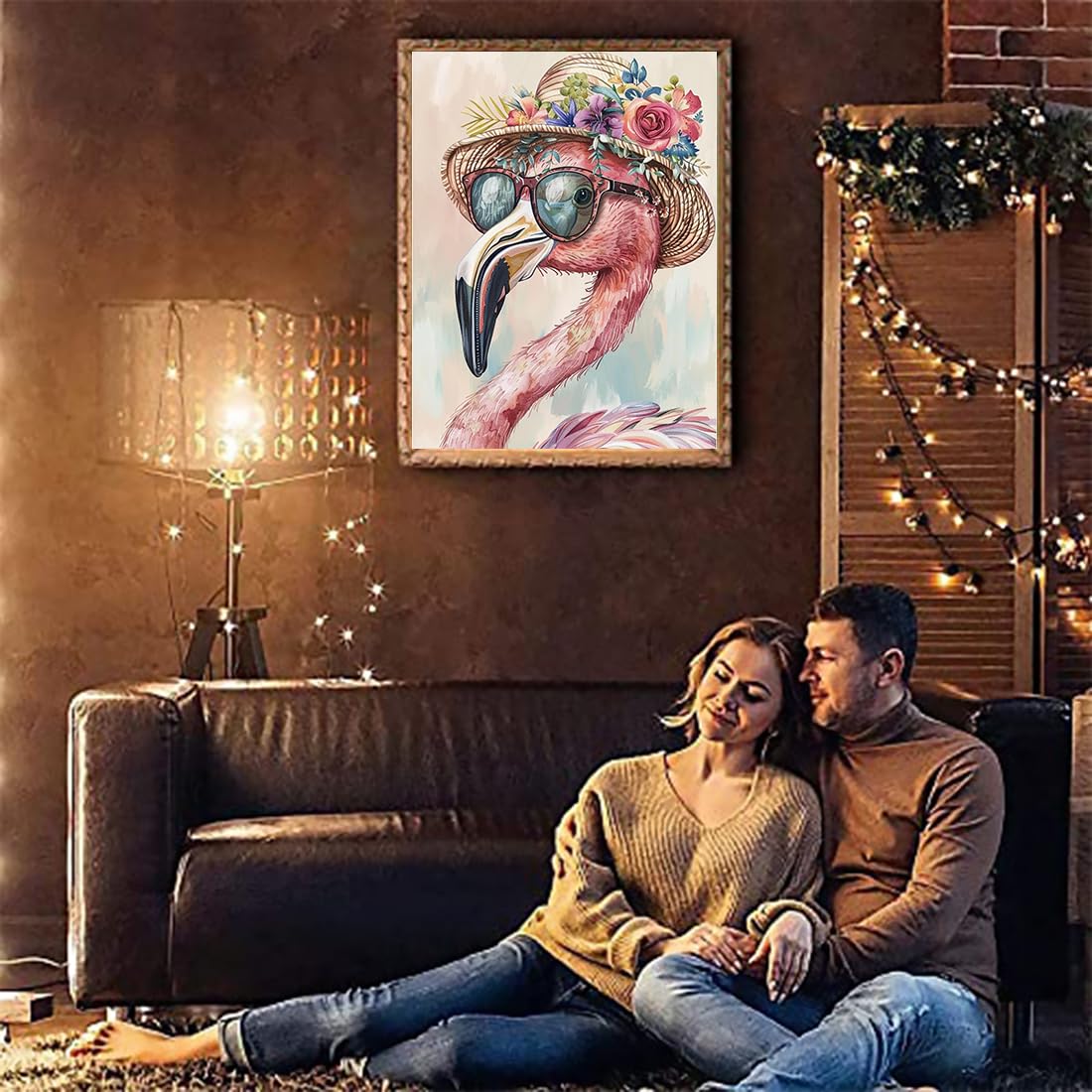 Stamped Cross Stitch Kits - Animal Embroidery Kits for Beginners Adults,11 CT Patterns Dimensions Counted Cross Stitch Kits Arts Craft Kits 12x16inch